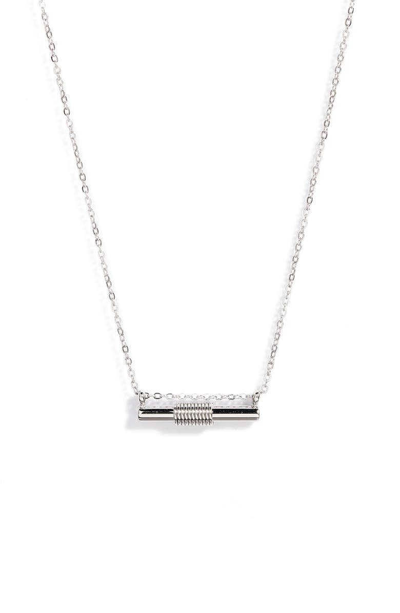 Wrapped Bar Necklace | More Colors Available