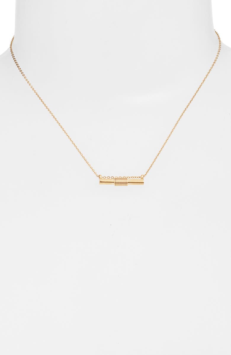 Wrapped Bar Necklace | More Colors Available